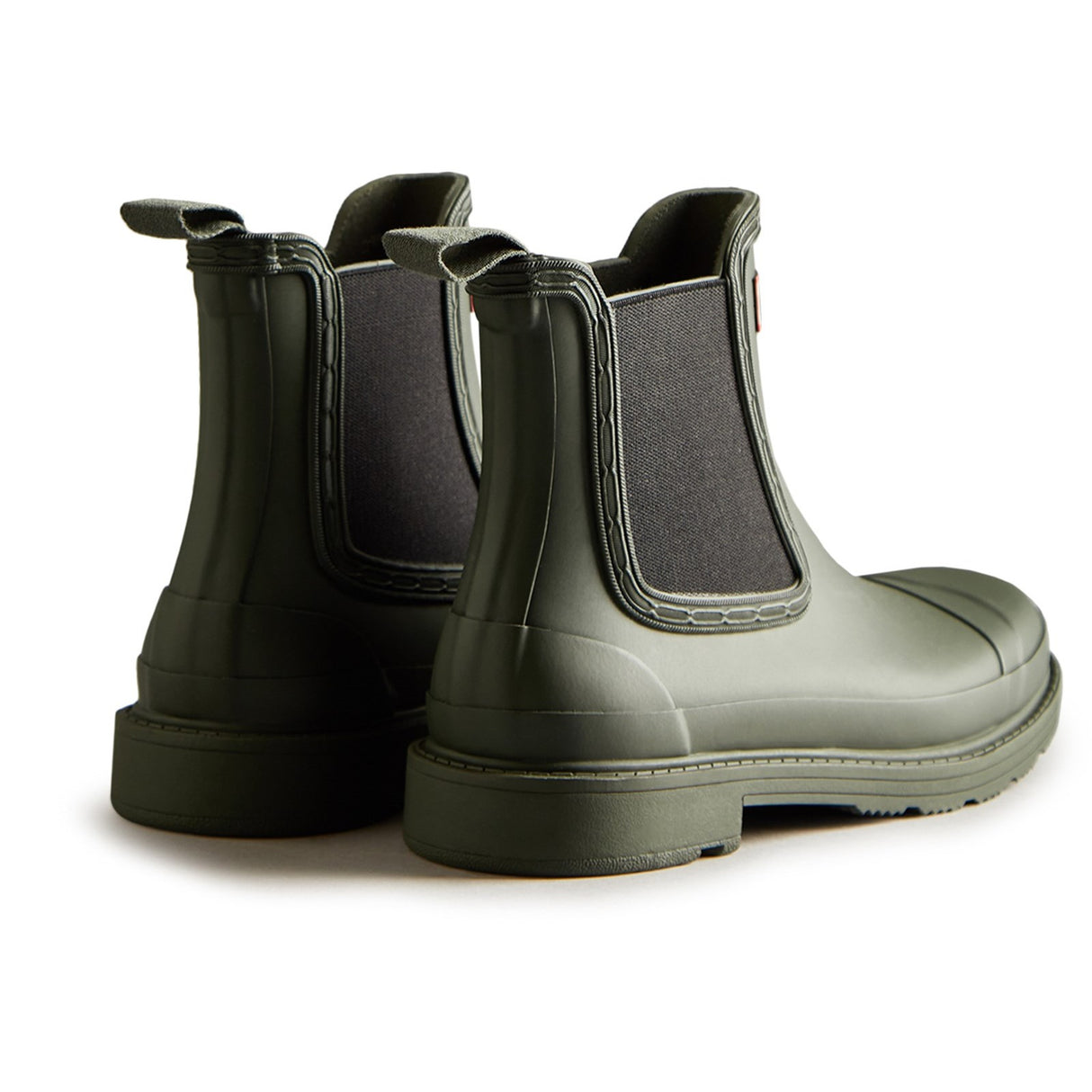 Hunter Women Commando Chelsea Boots