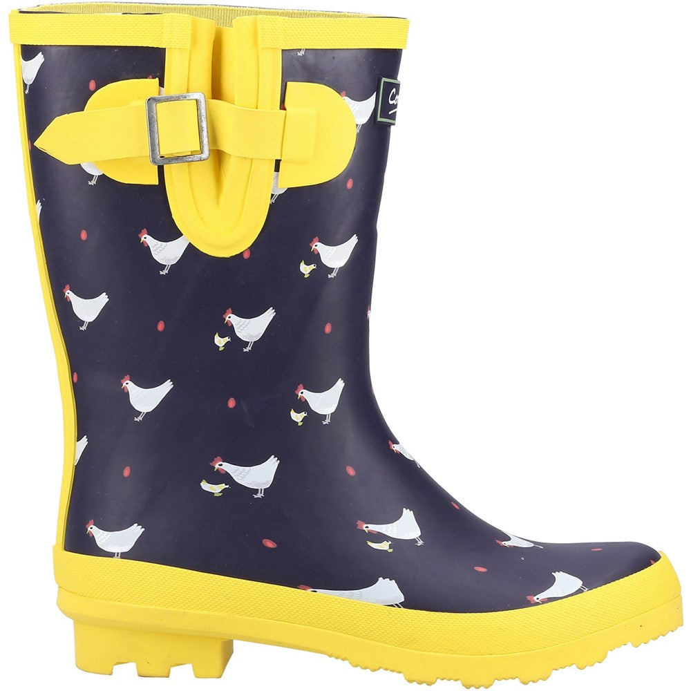 Cotswold Farmyard Women Mid Wellington Boots