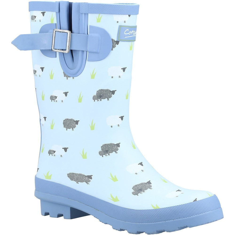 Cotswold Farmyard Women Mid Wellington Boots