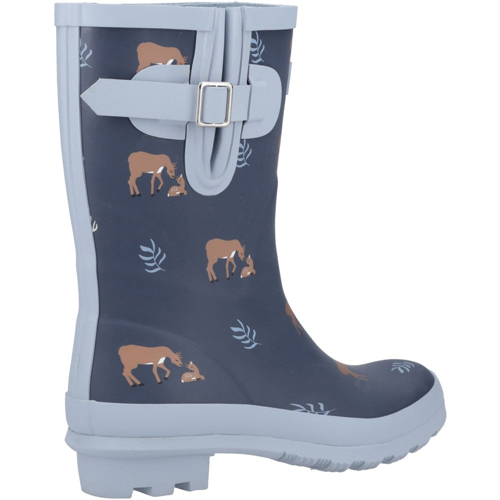Cotswold Women Woodland Mid Wellingtons
