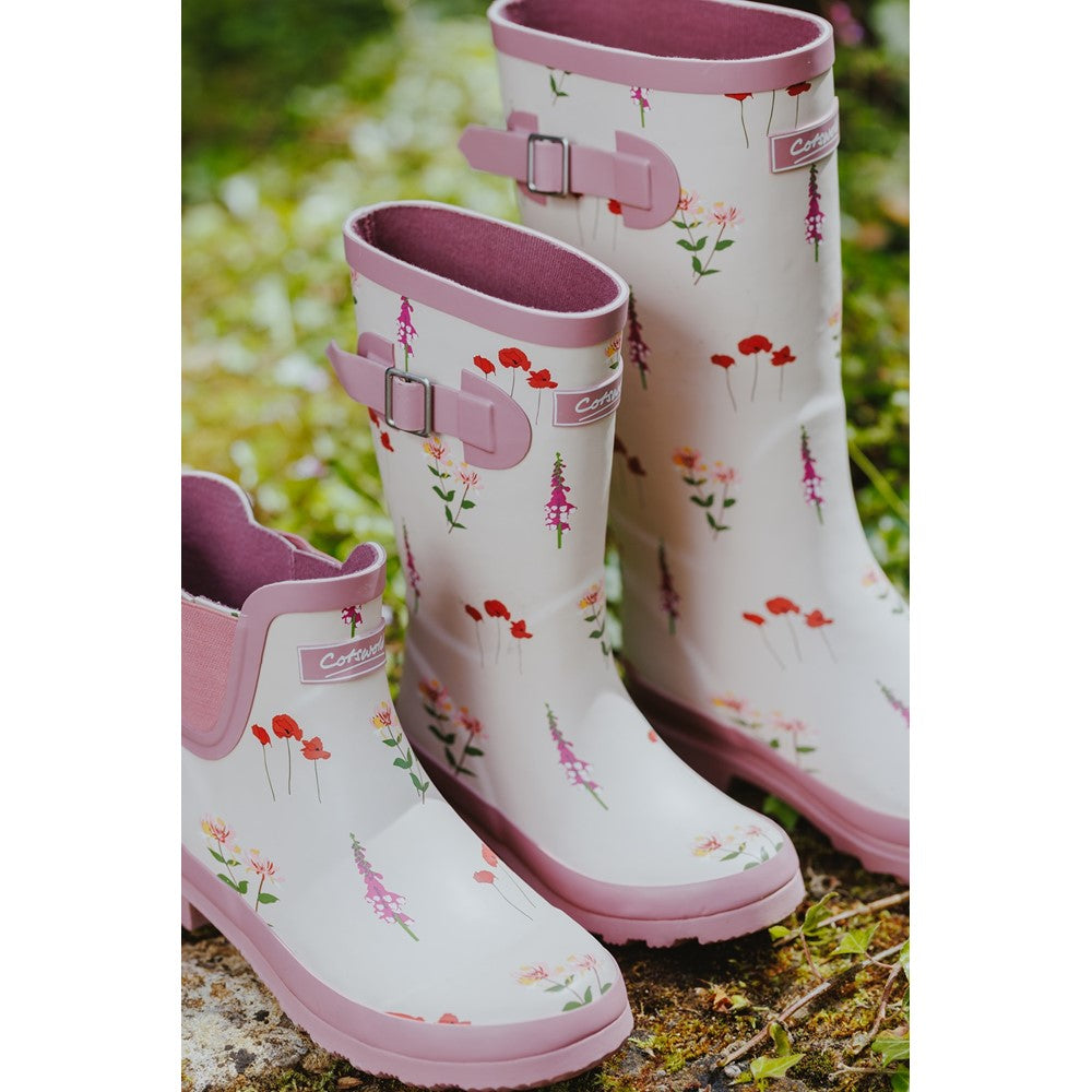 Cotswold Women Wildflower Ankle Wellingtons