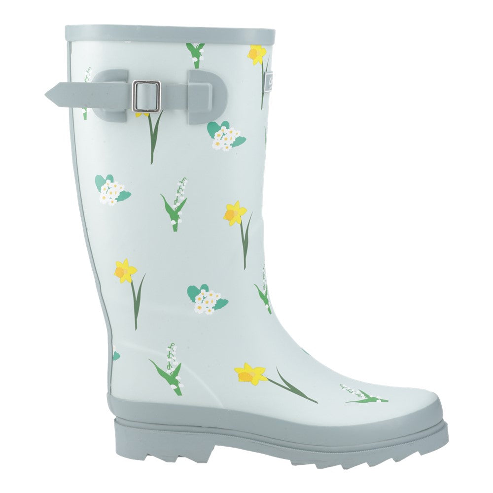 Cotswold Women Wildflower Tall Wellingtons