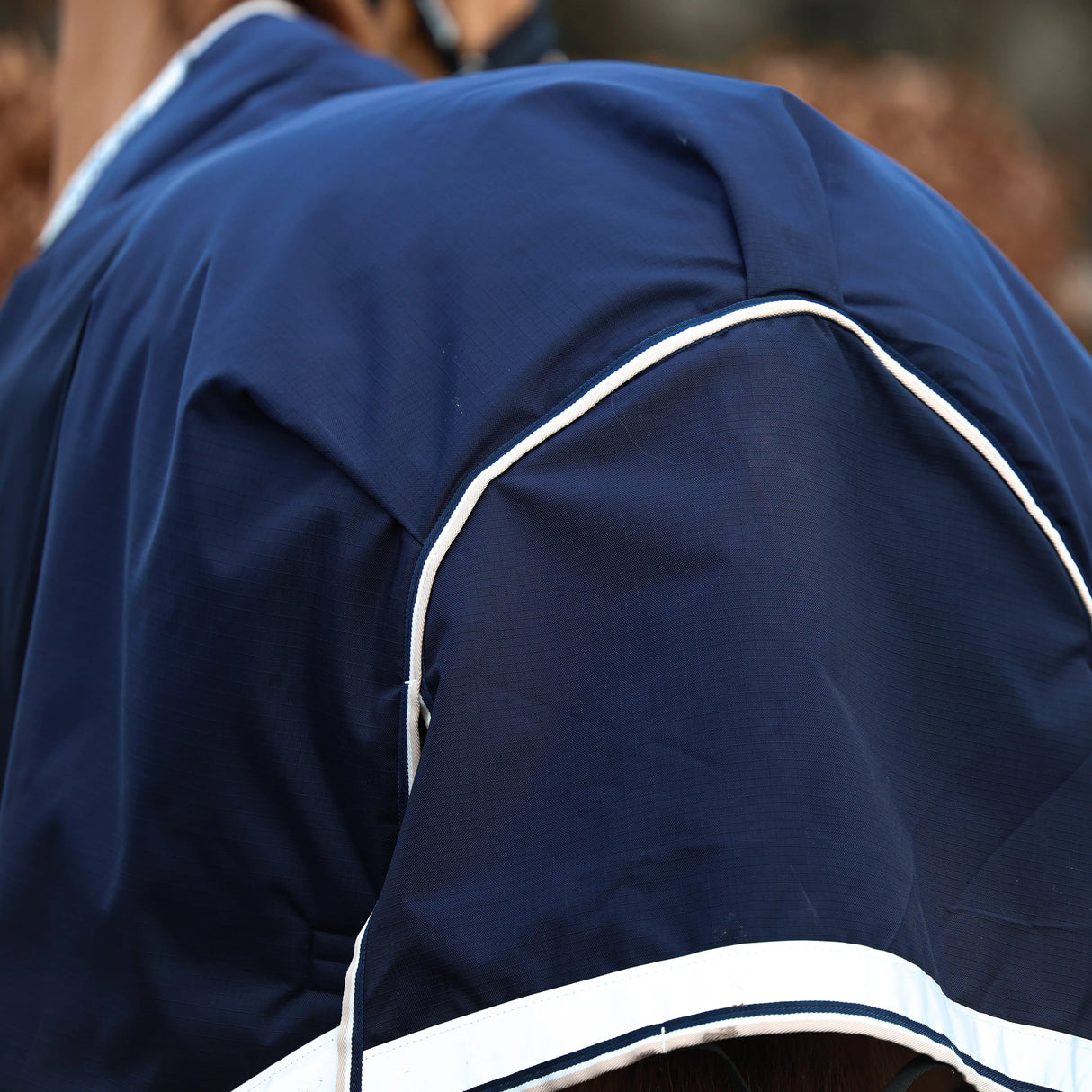 Ferdia Equine High King 200g 840D Navy Plain Weave Turnout Rug Plus ++