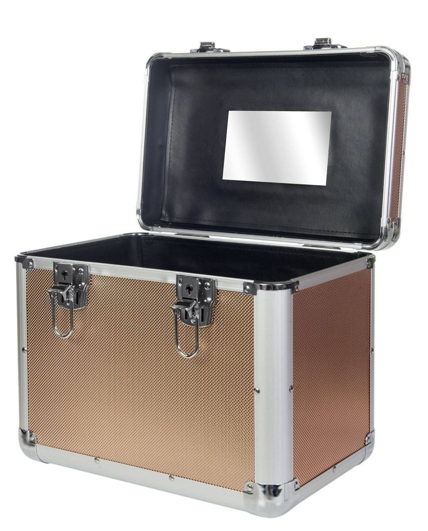 HKM Elements Grooming Box 32 x 20 x 26 cm #colour_rose-gold