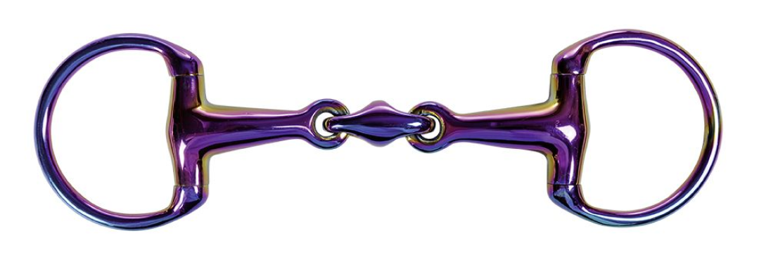 HKM Rainbow- 16mm Eggbutt Snaffle With Lozenge