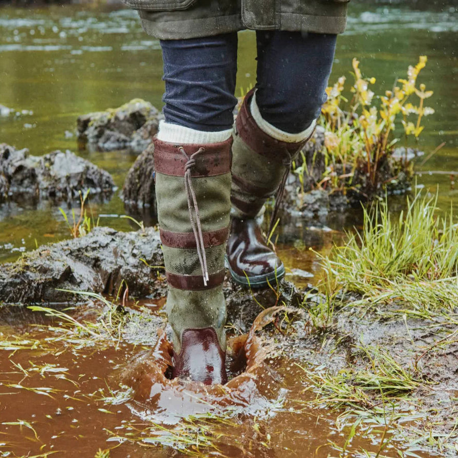 Dubarry Unisex Galway Country Boot #Colour_ivy