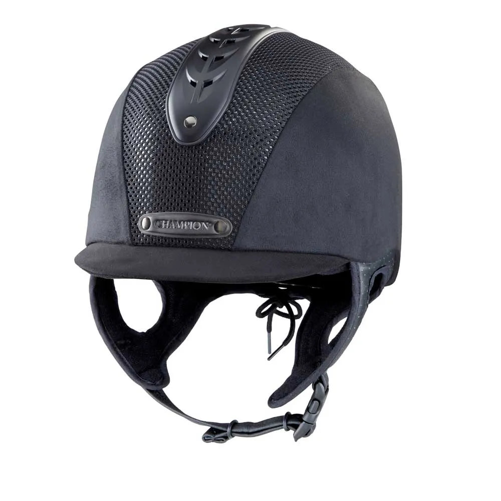 Champion X-Air Nova Peaked Helmet #colour_black-black