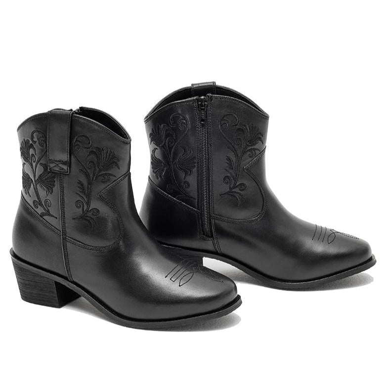 Mountain Horse Loretta Western Boots #colour_black