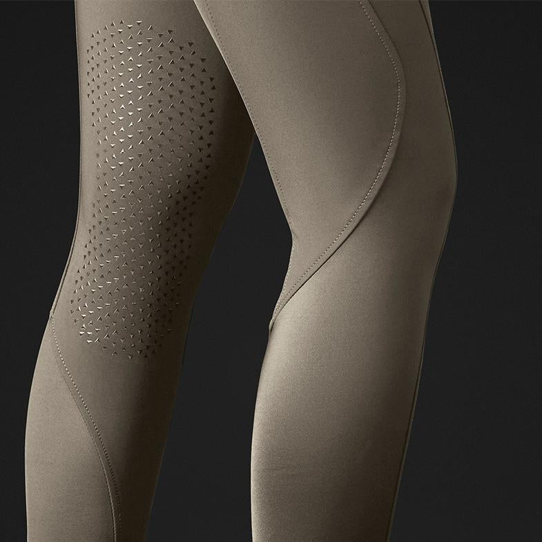 Mountain Horse Marilyn Flex 3/4 Grip Breeches #colour_urban-taupe