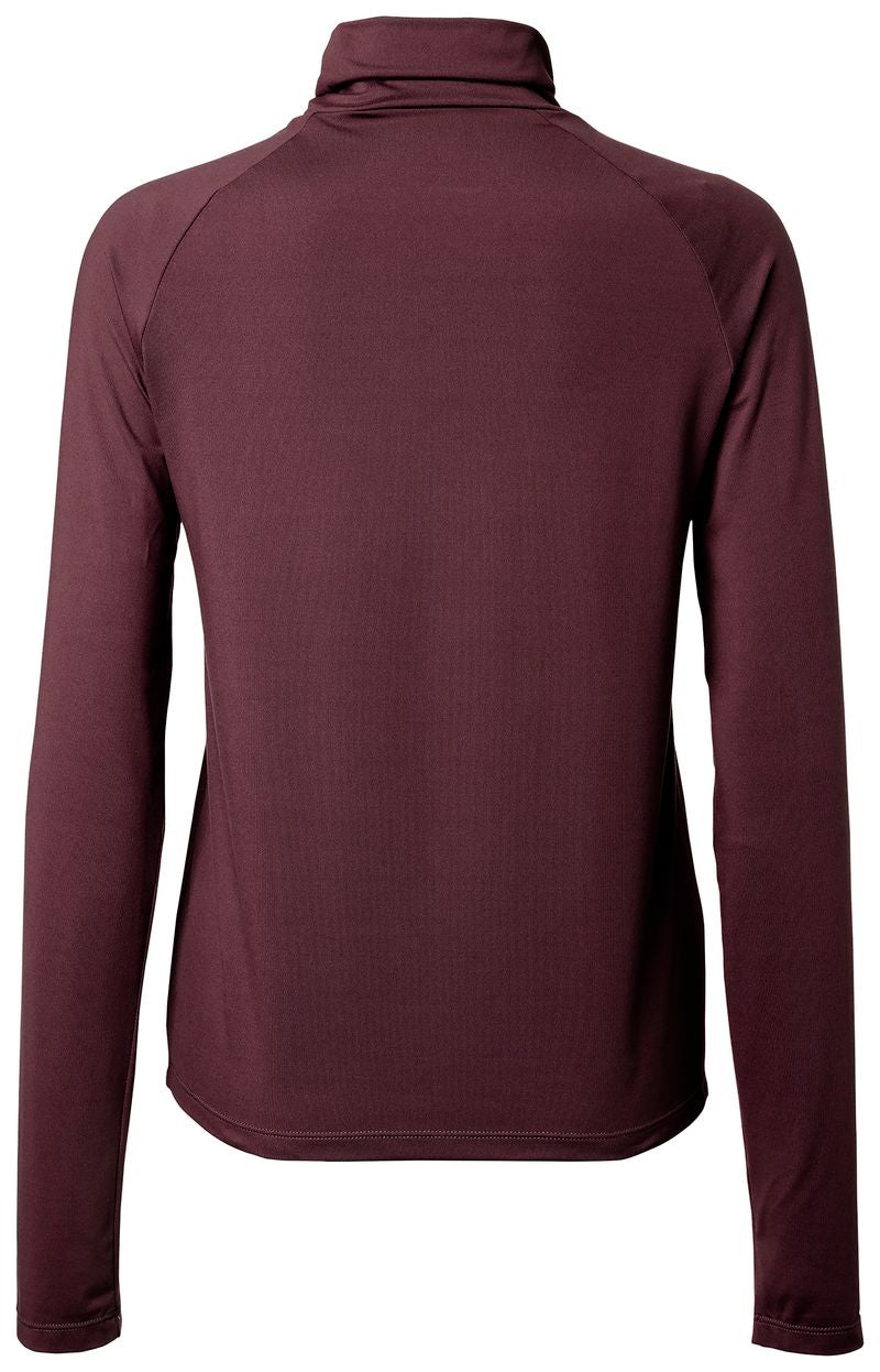 Mountain Horse Kelly Turtle Top #colour_dark-ruby red