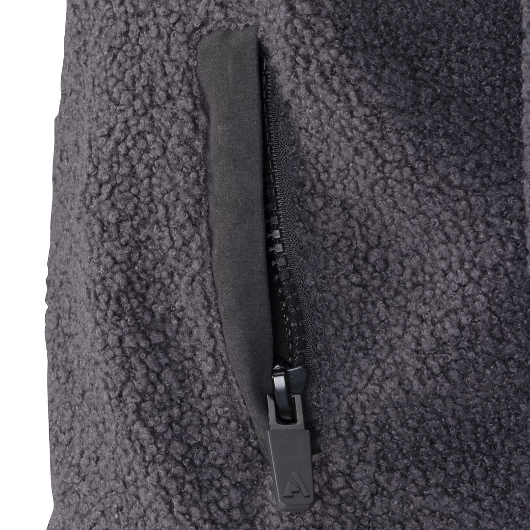 Shires Aubrion React Young Rider Sherpa Fleece Jacket #colour_shadow