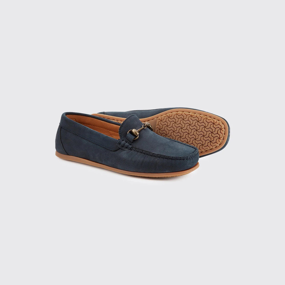 Dubarry Tasmania Womens Deck Shoes #colour_navy