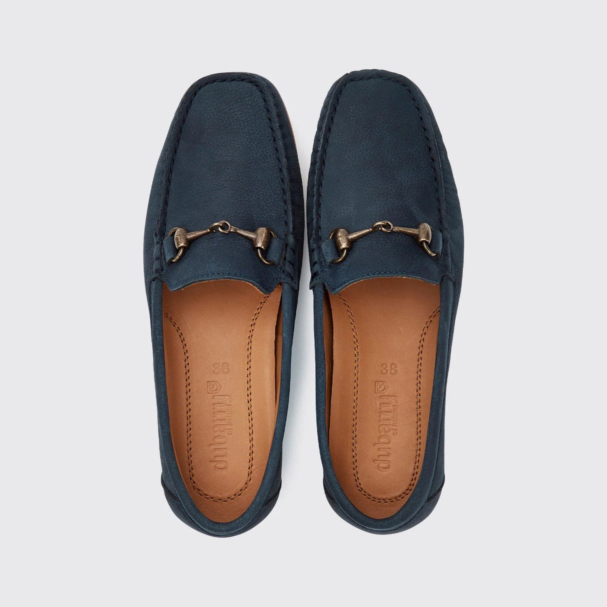 Dubarry Tasmania Womens Deck Shoes #colour_navy