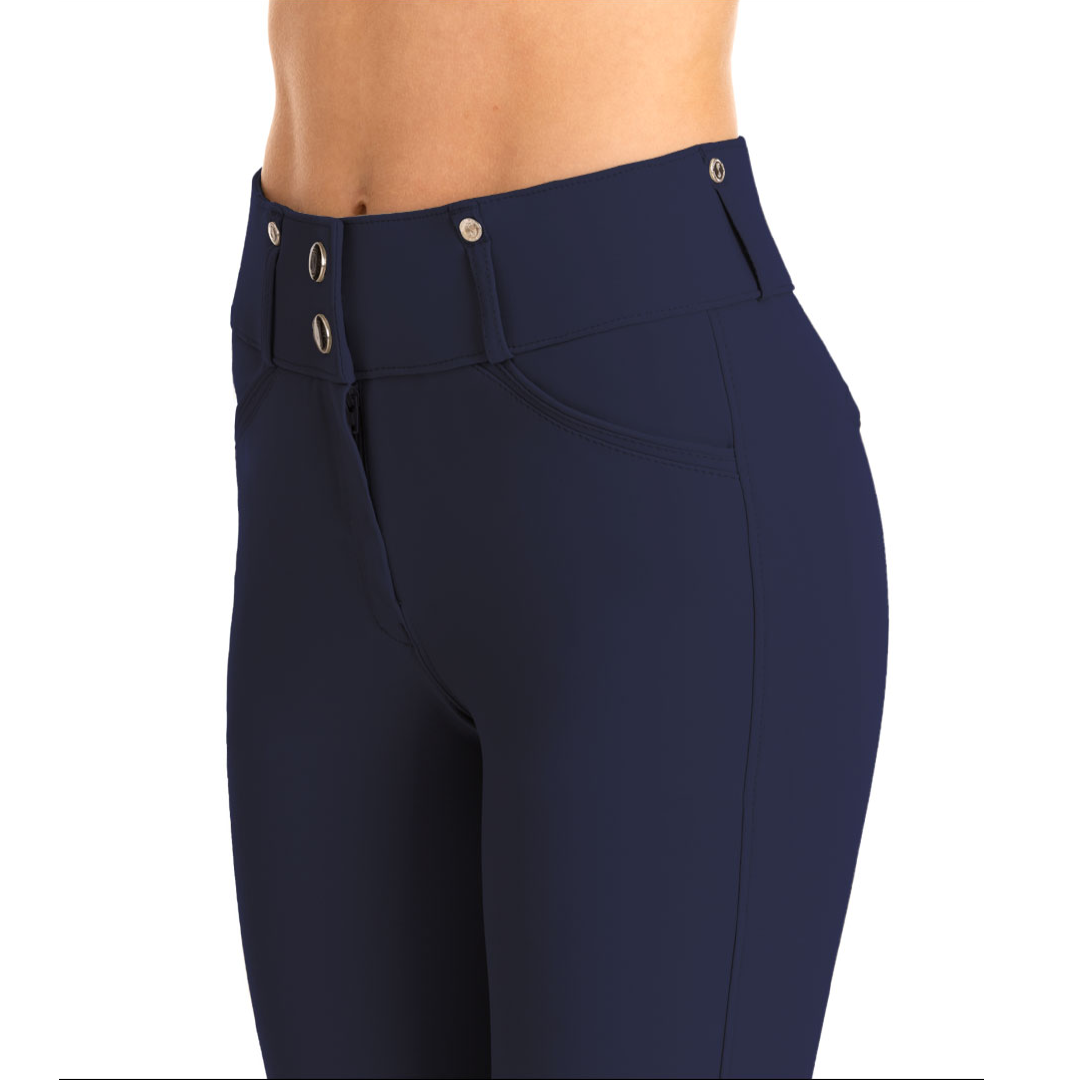 Tredstep Ireland Evolute Knee Patch Breeches #Colour_navy