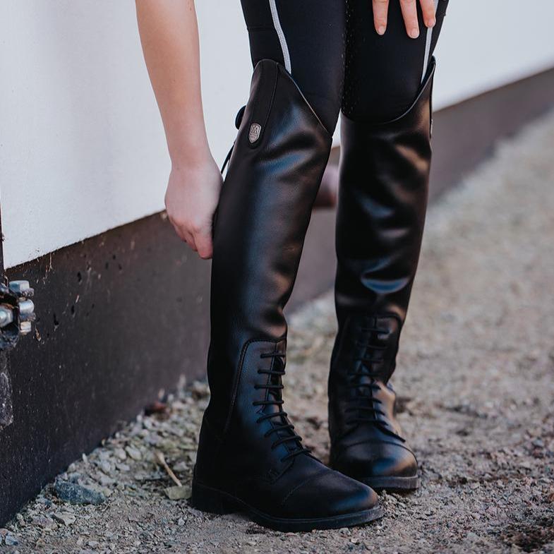 Mountain Horse Veganza Junior Boots #colour_black