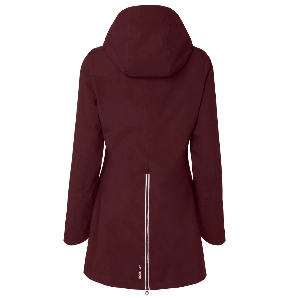 Stierna Storm Rain Coat #colour_merlot