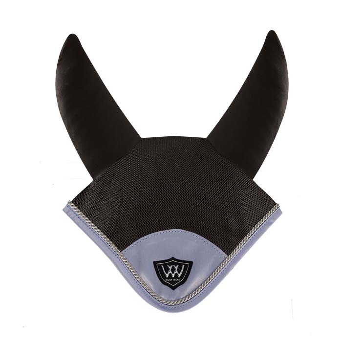 Woof Wear Ergonomic Vision Fly Veil #colour_black-porcelain-blue