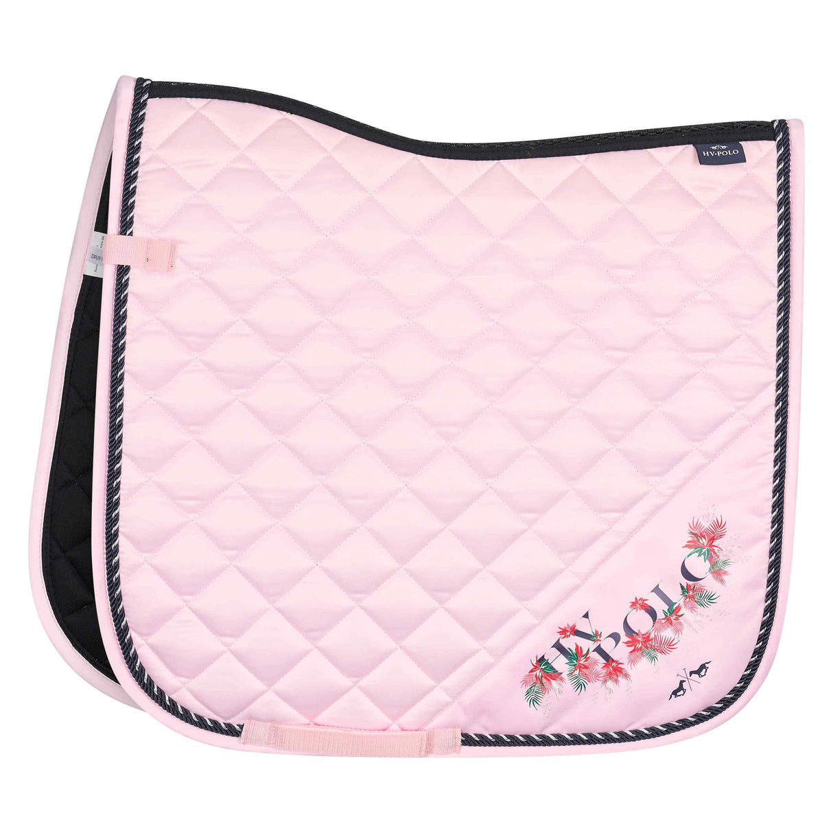 HV Polo Jackie Dressage Saddle Pad #colour_orchid-pink