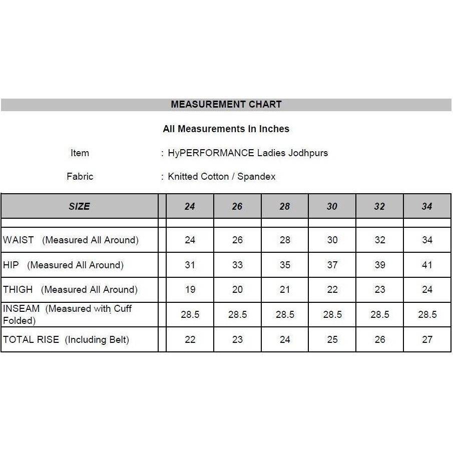 하이퍼 성능 버튼 숙녀 Jodhpurs