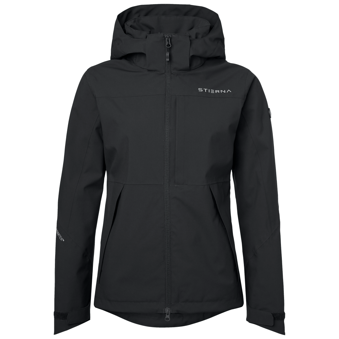 Stierna Black Storm Rain Jacket #colour_black