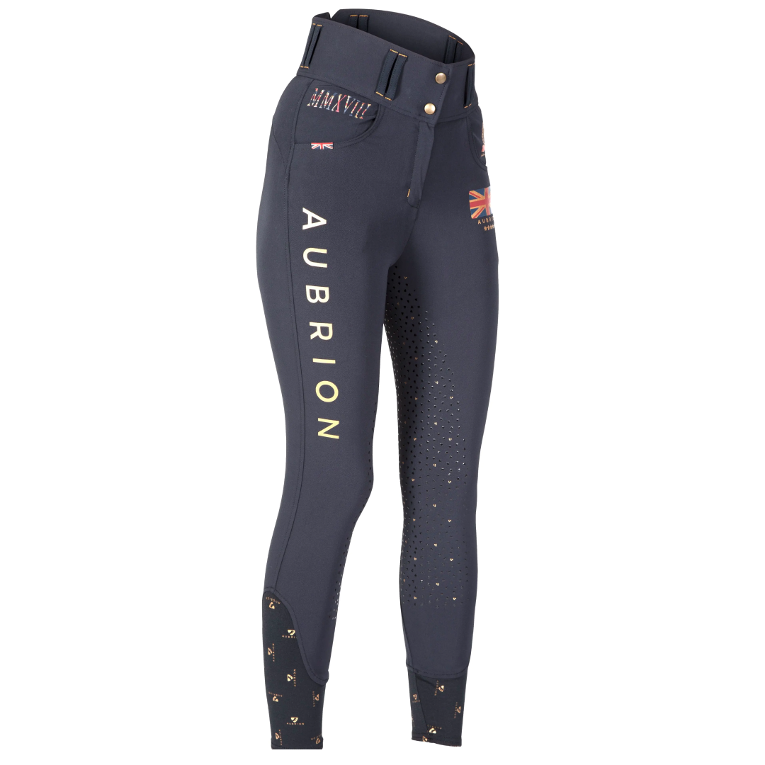 Shires Aubrion Team Breeches #colour_black
