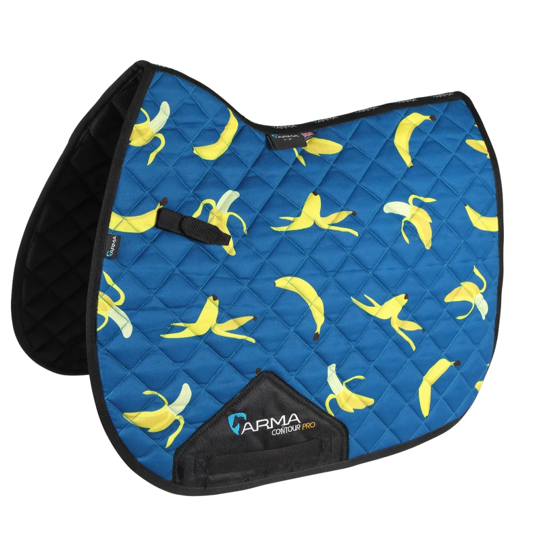 Shires ARMA Fruity Saddle Pad #colour_banana