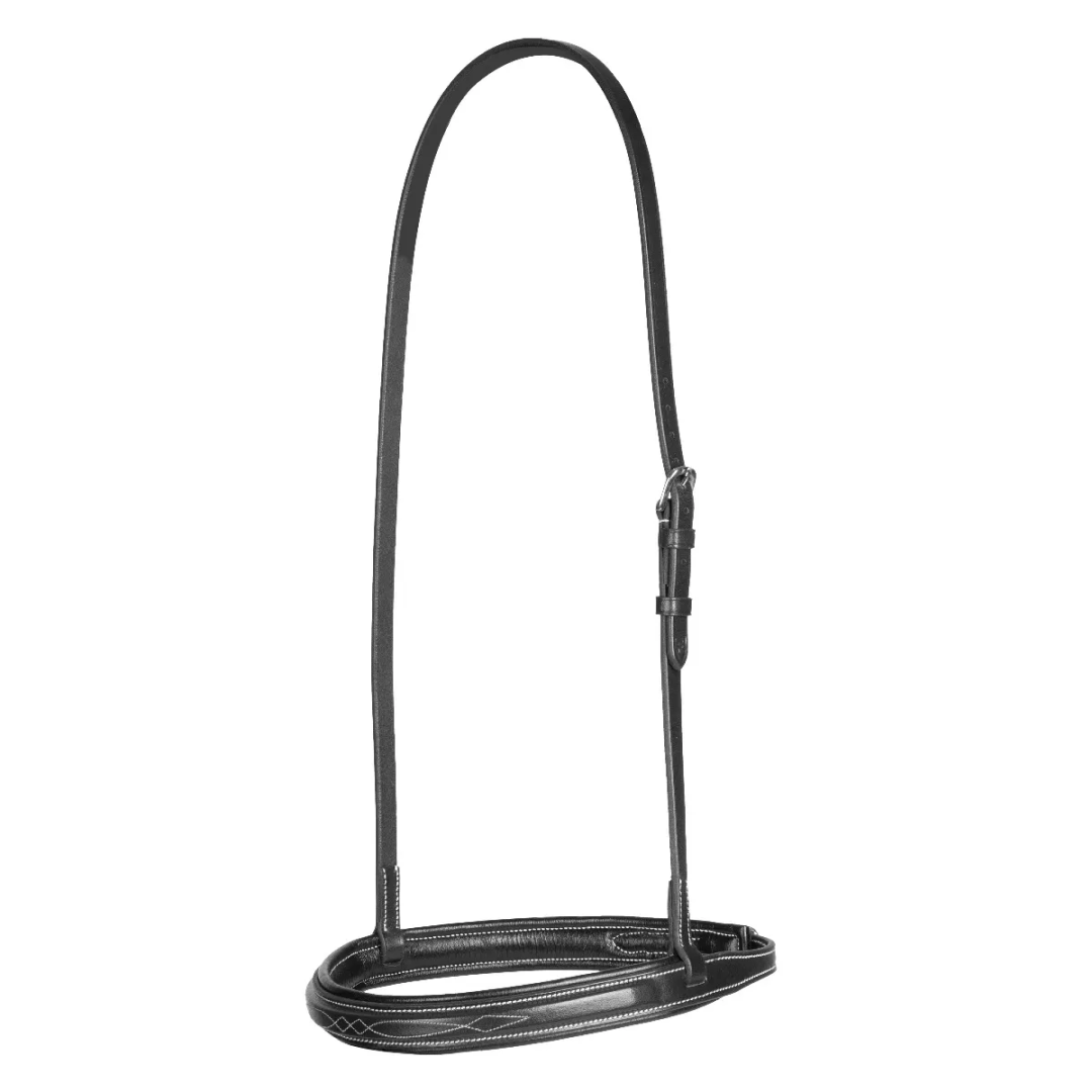 Shires Salisbury Fairford Cavesson Noseband #colour_black