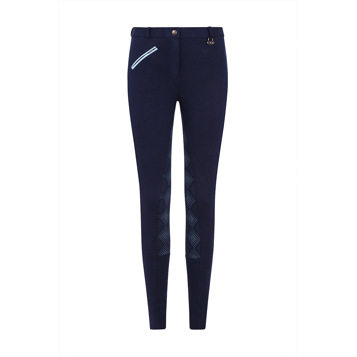 GS Equestrian Carol Ladies Two Tone Silicone Full Seat Jodhpurs