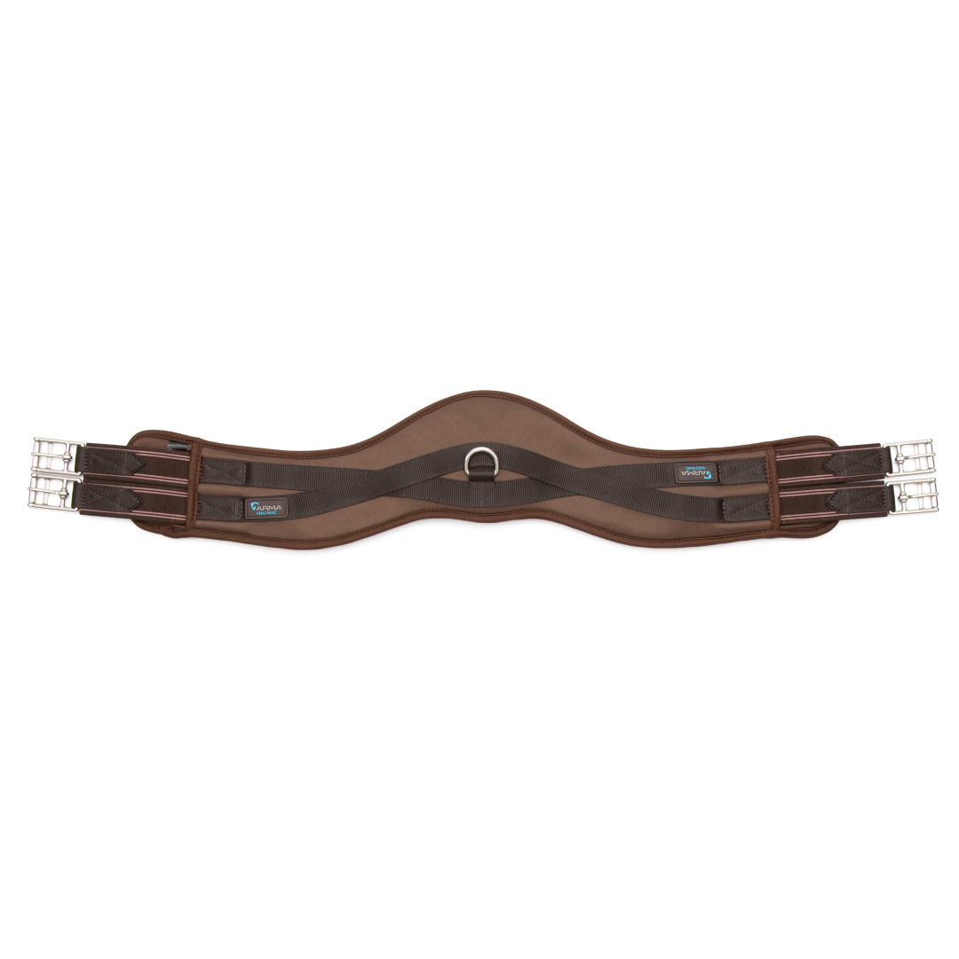 Shires ARMA Memory Foam Anatomical Girth #colour_brown