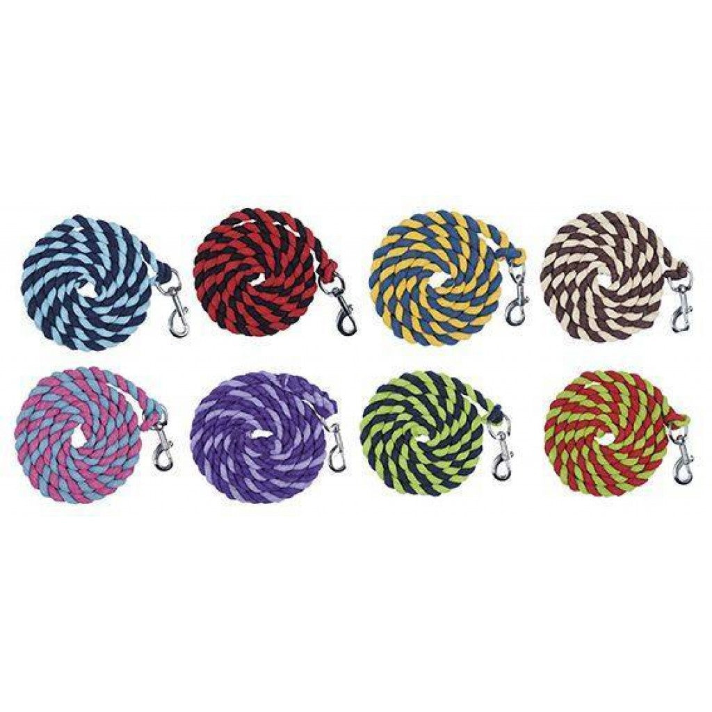HKM Lead rope -Cotton- with snap hook