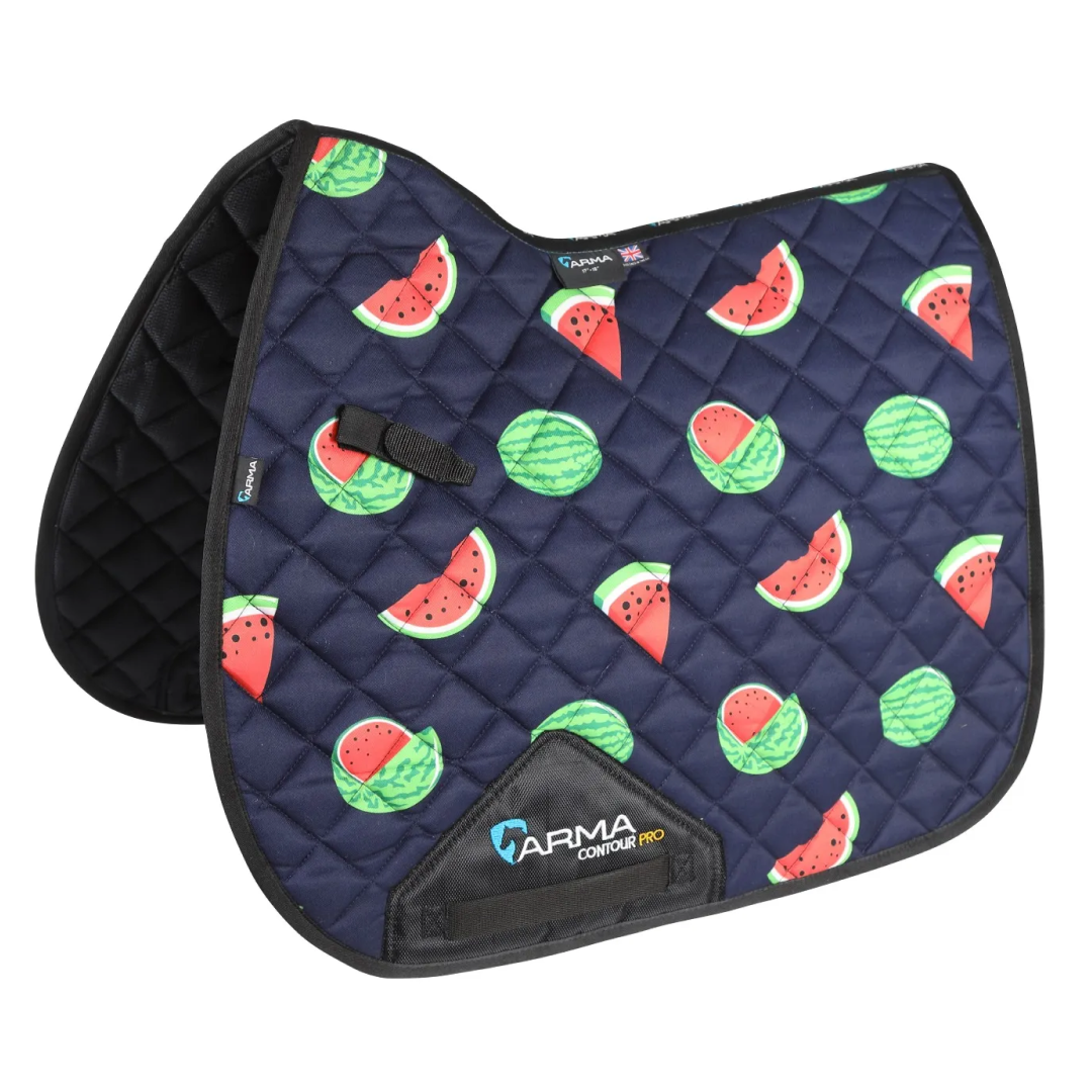 Shires ARMA Fruity Saddle Pad #colour_watermelon