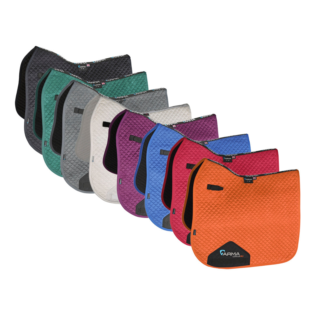 Shires ARMA Wildleder Dressurschabracke