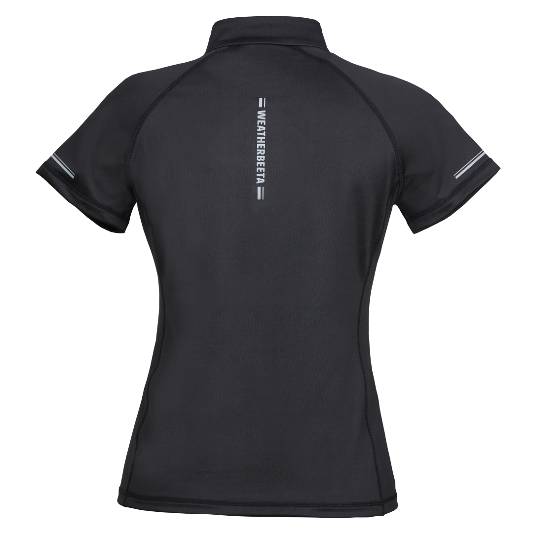 Weatherbeeta Victoria Premium Short Sleeve Top #colour_black