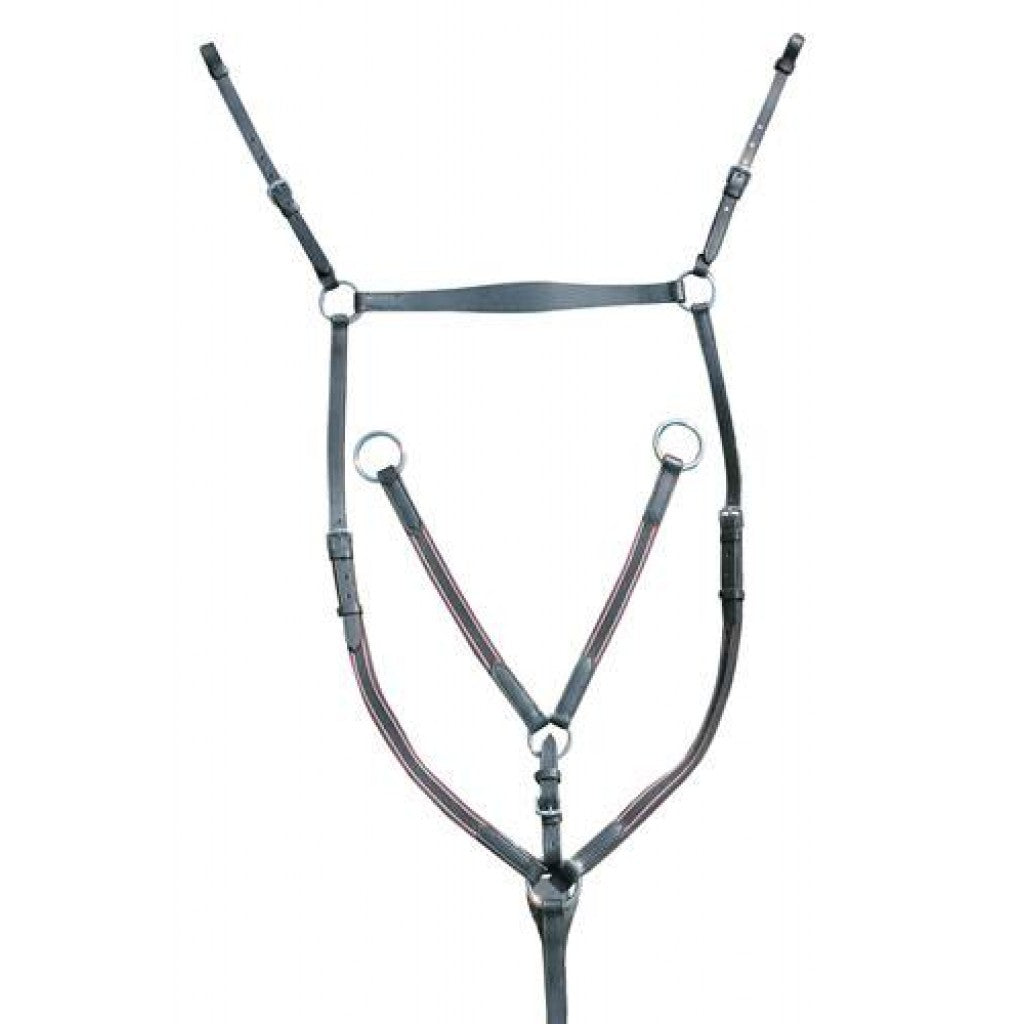 HKM Martingale/Breastplate With Silver Fittings