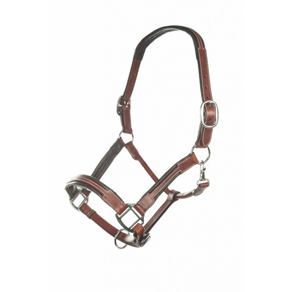 HKM Leather Head Collar -Soft-