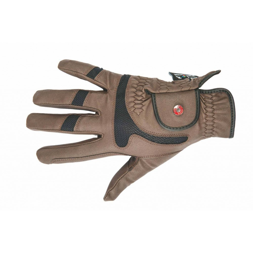 Gants d'équitation professionnels HKM Air Mesh