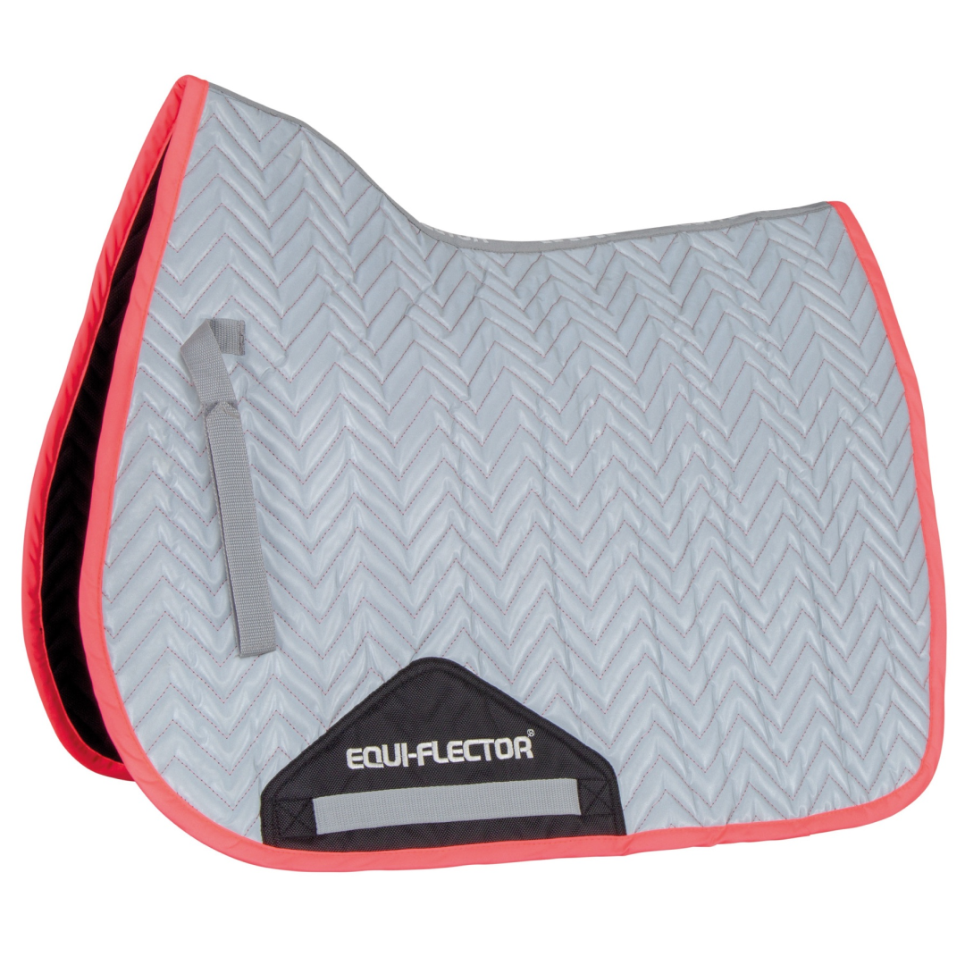 Shires EQUI-FLECTOR Saddlepad #colour_pink