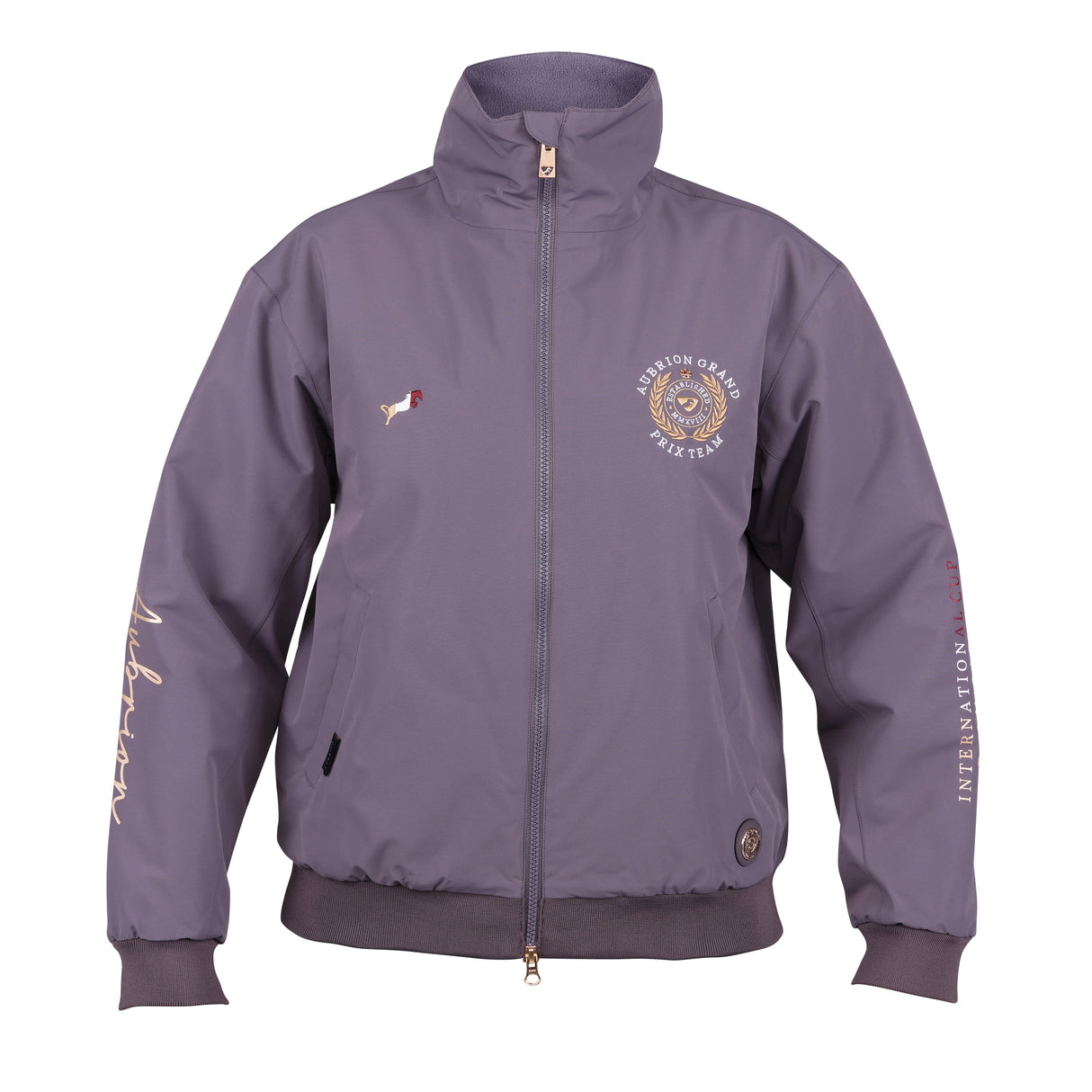Shires Aubrion Team Ladies Jacket #colour_grey