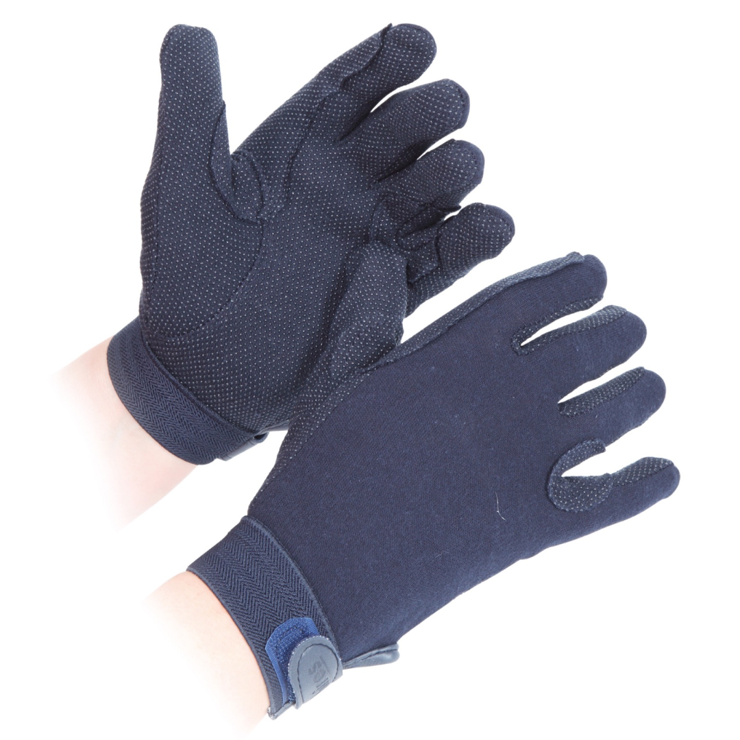 Shires Aubrion Newbury Children's Gloves #colour_navy