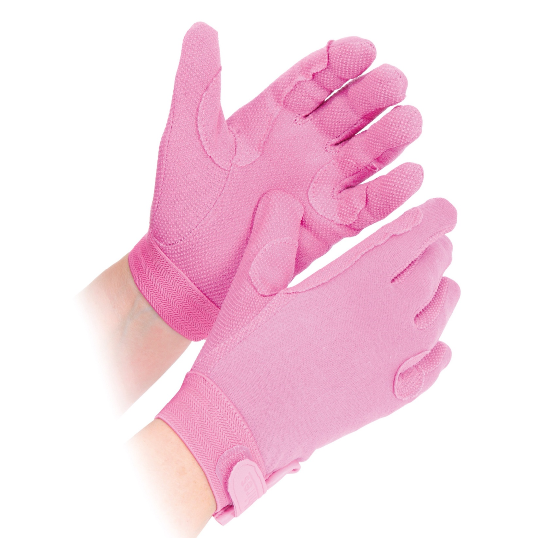 Shires Aubrion Newbury Children's Gloves #colour_pink