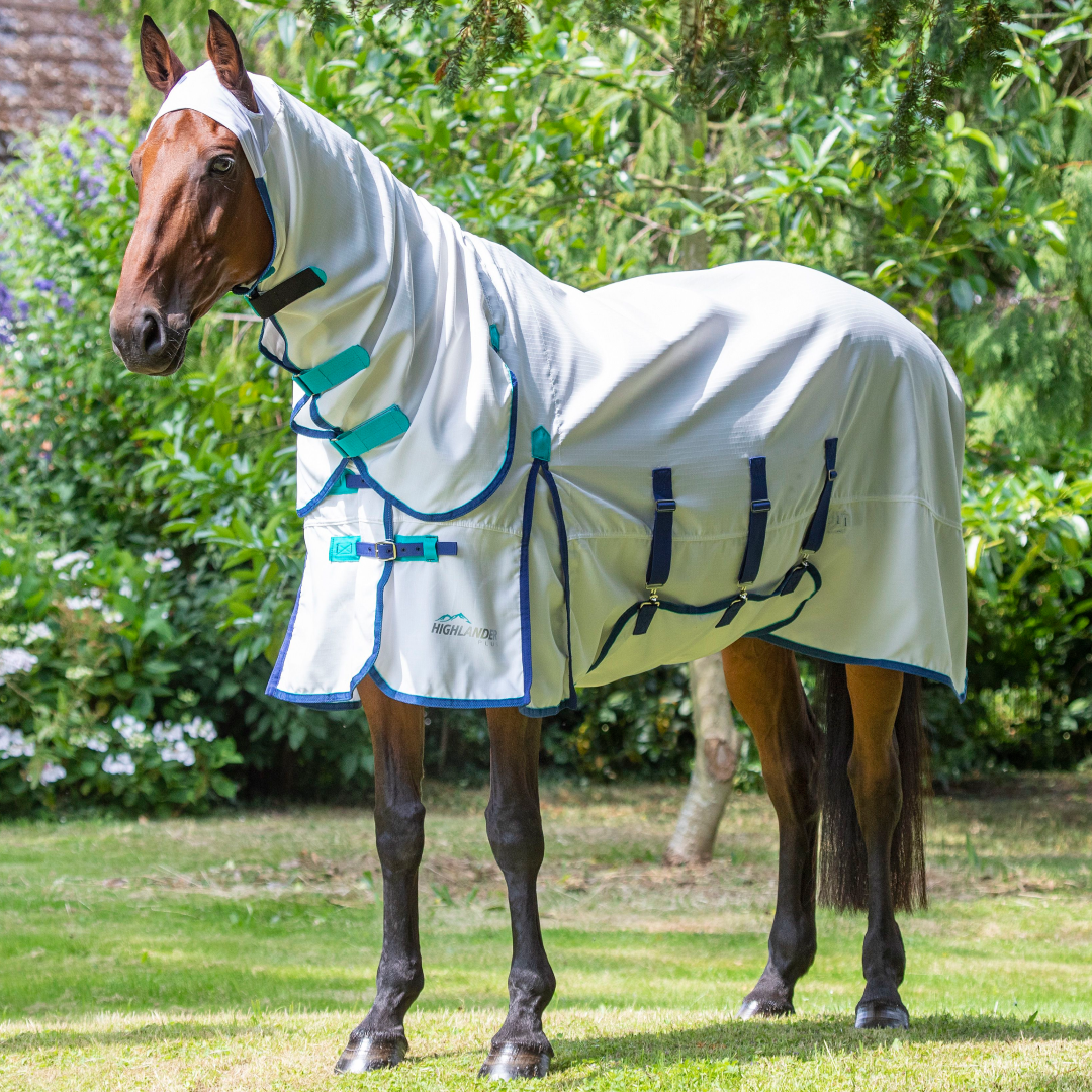 Tapis combiné Shires Highlander Plus Sweet-itch