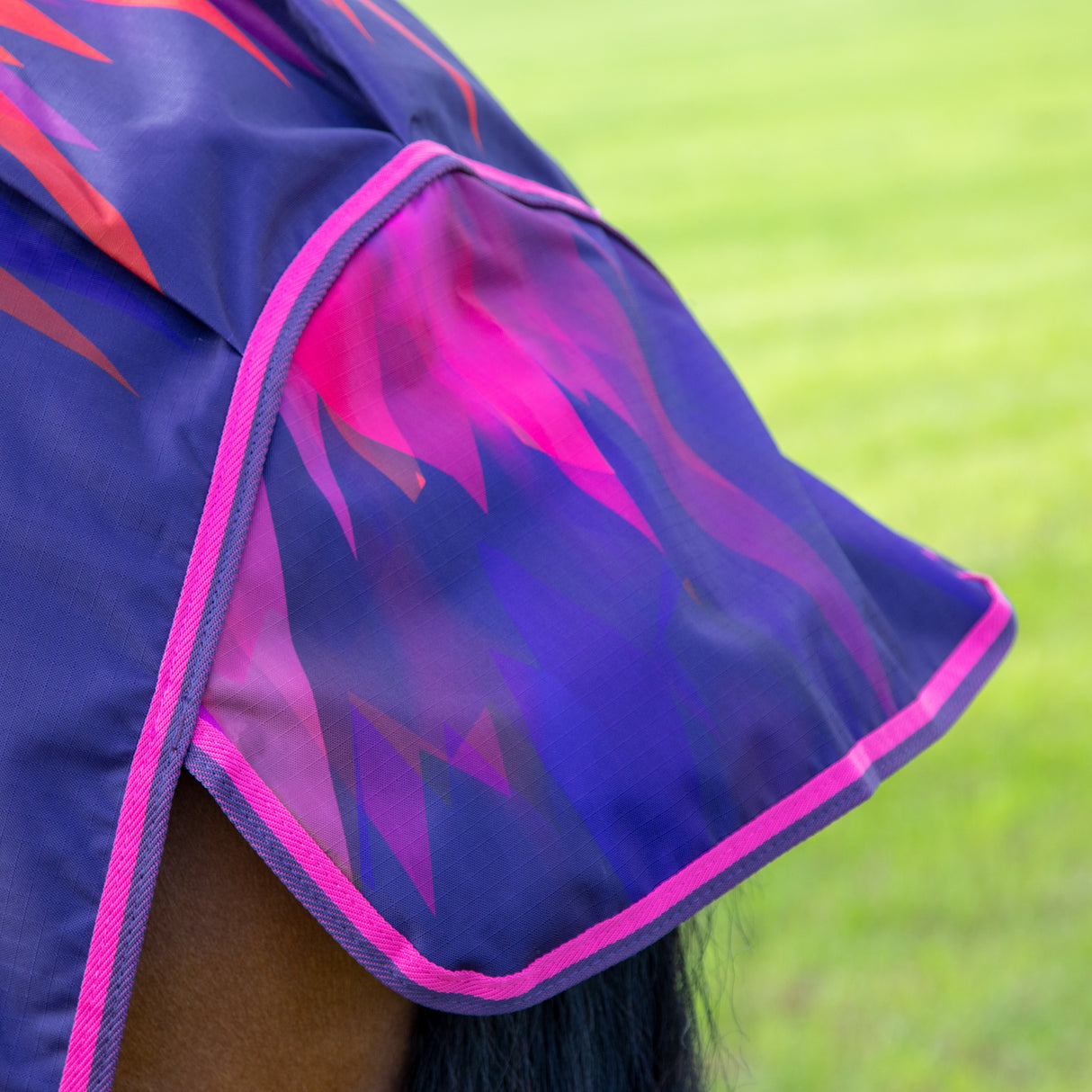 Shires Tempest Original Lite Turnout Rug #colour_pink-tie-dye