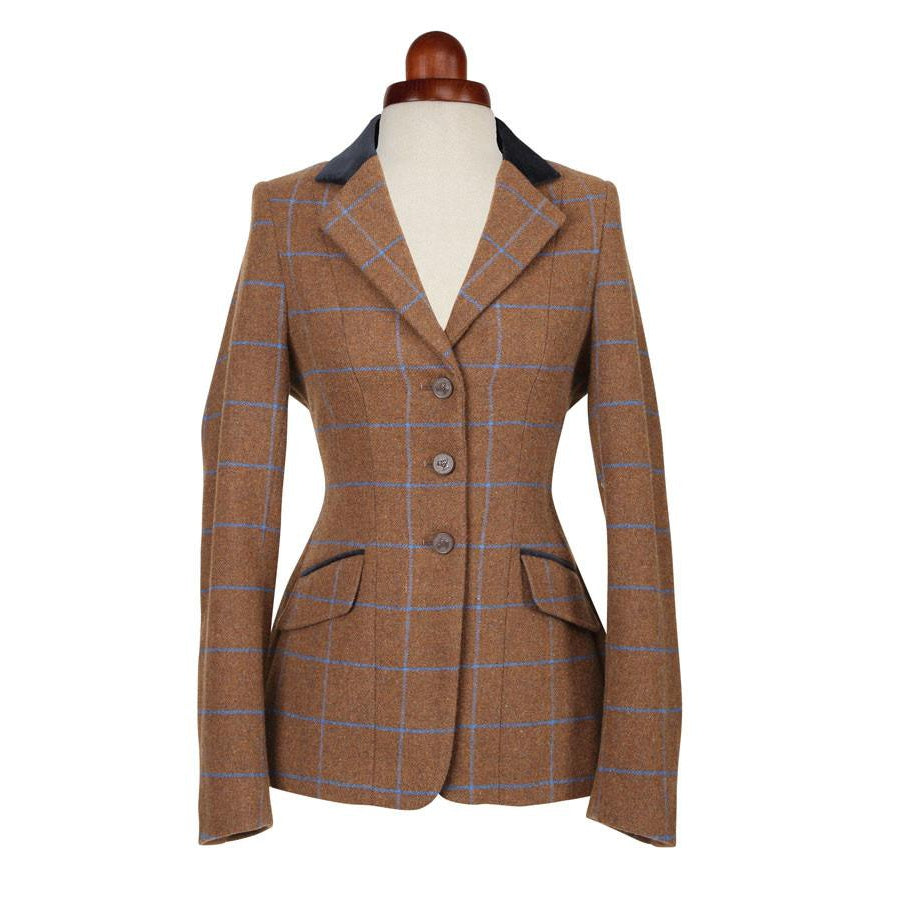 Shires Aubrion Saratoga Ladies Jacket #colour_brown-tweed
