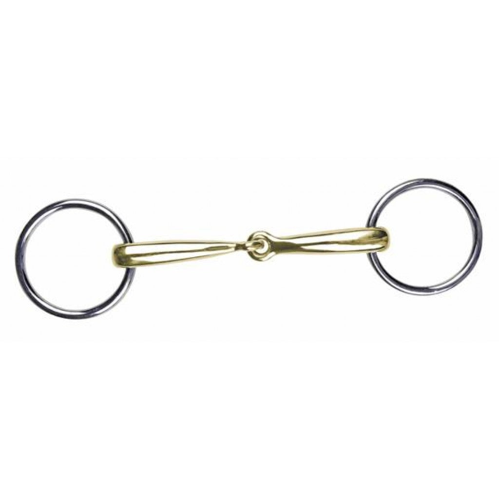HKM Trense mit losem Ring, 14 mm, Argentan