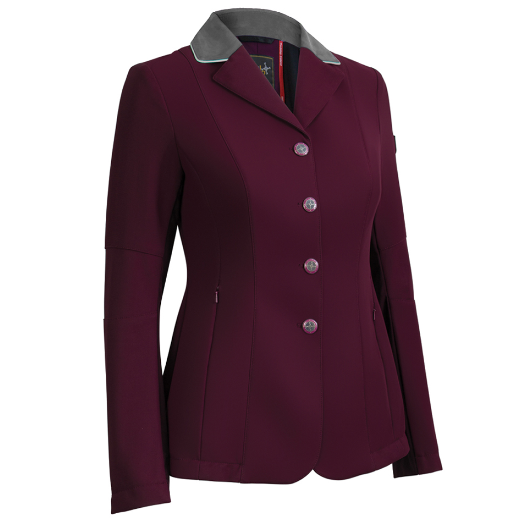 Tredstep Ireland Vision Competition Jacket #colour_burgundy
