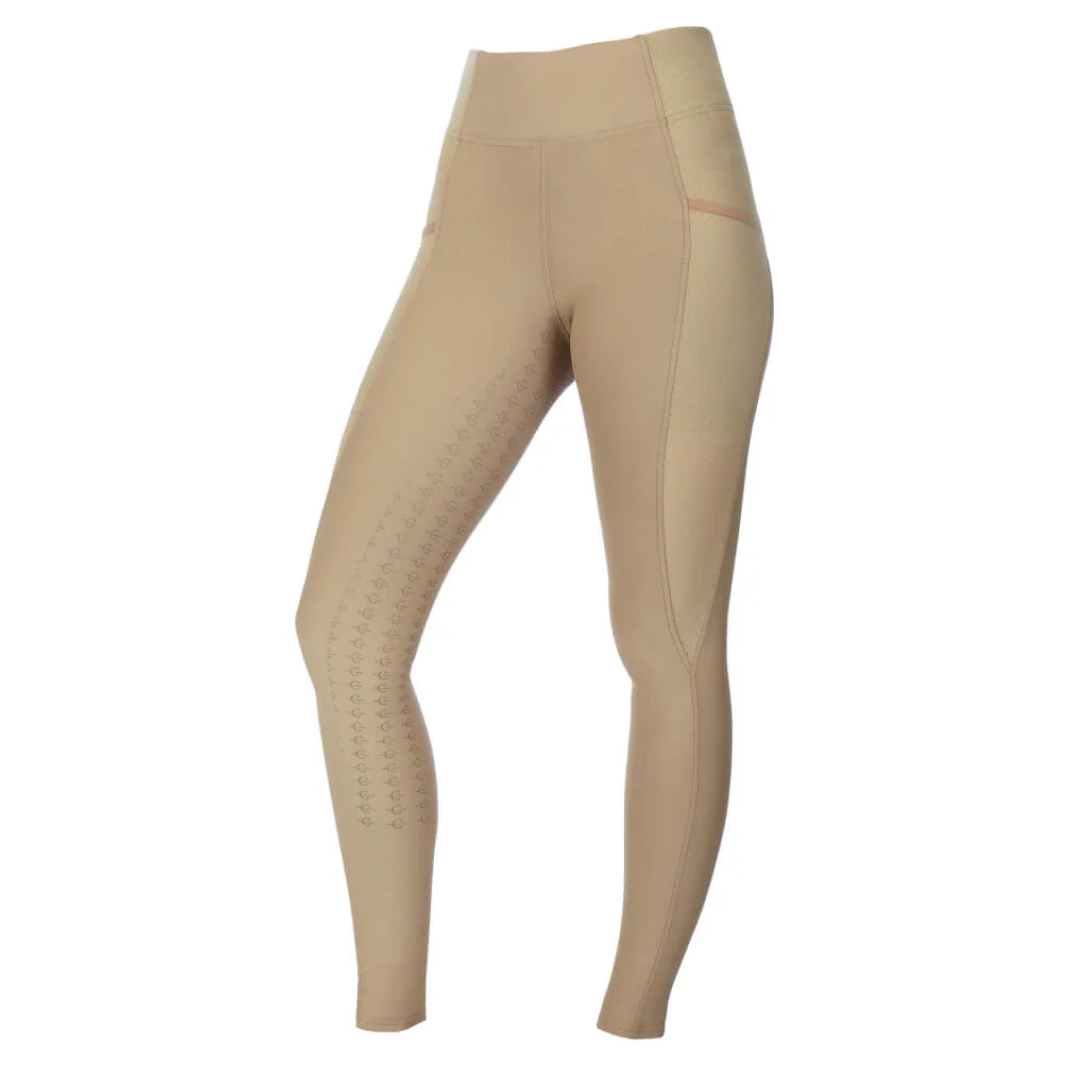 Covalliero Children's Riding Tights #colour_clay