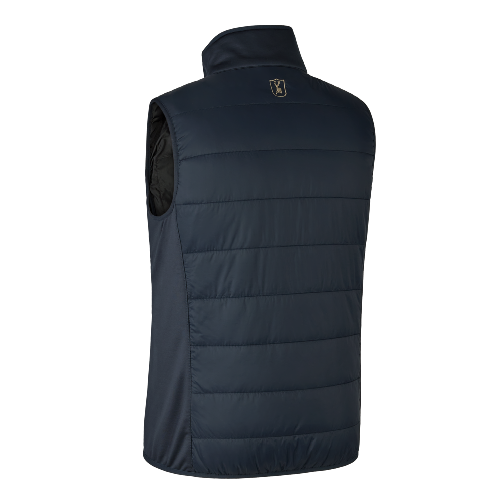 Deerhunter Men's Heat Padded Waistcoat #colour_dark-blue