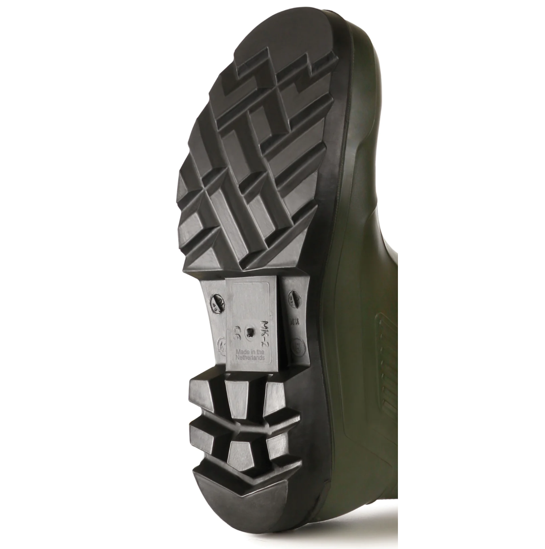 Dunlop Purofort Professional Wellies #colour_green-brown