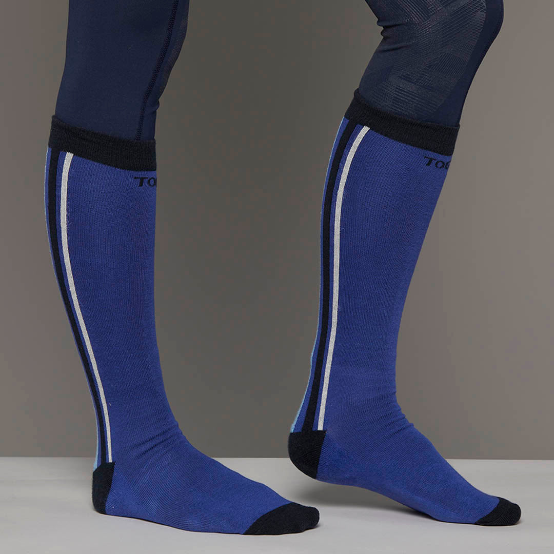 Toggi Eco gestreifte Damensocken – 3er-Pack