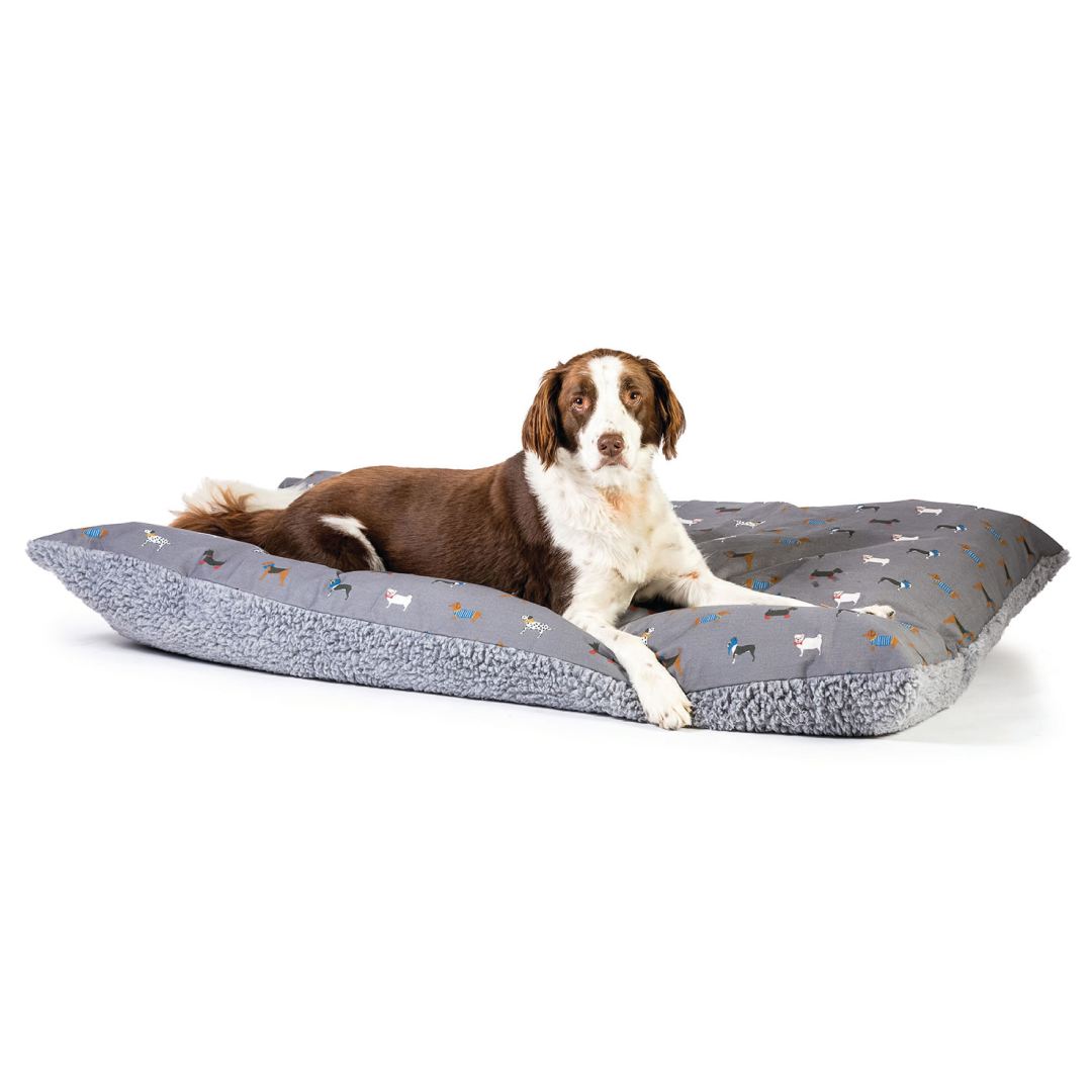 Danish Design Fatface Marching Dogs Deep Duvet #colour_grey